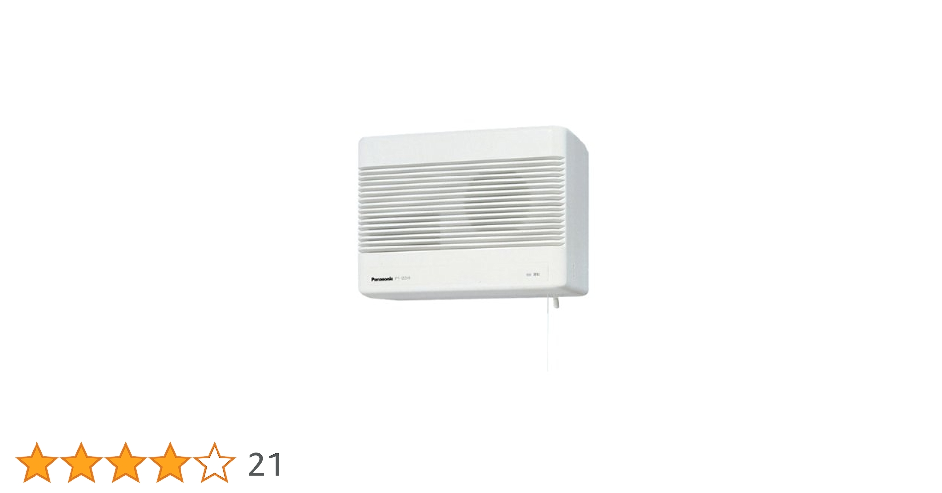 Amazon | Panasonic (パナソニック) 気調熱交換形換気扇 壁掛形